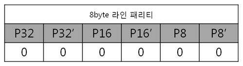 31. 8byte 변환된 데이터의 라인 패리티.jpg